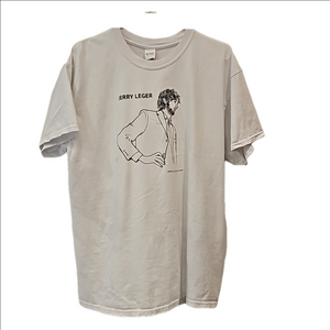 Gildan T-Shirt White Jerry Leger Men's Large
